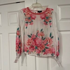 Vici flower blouse